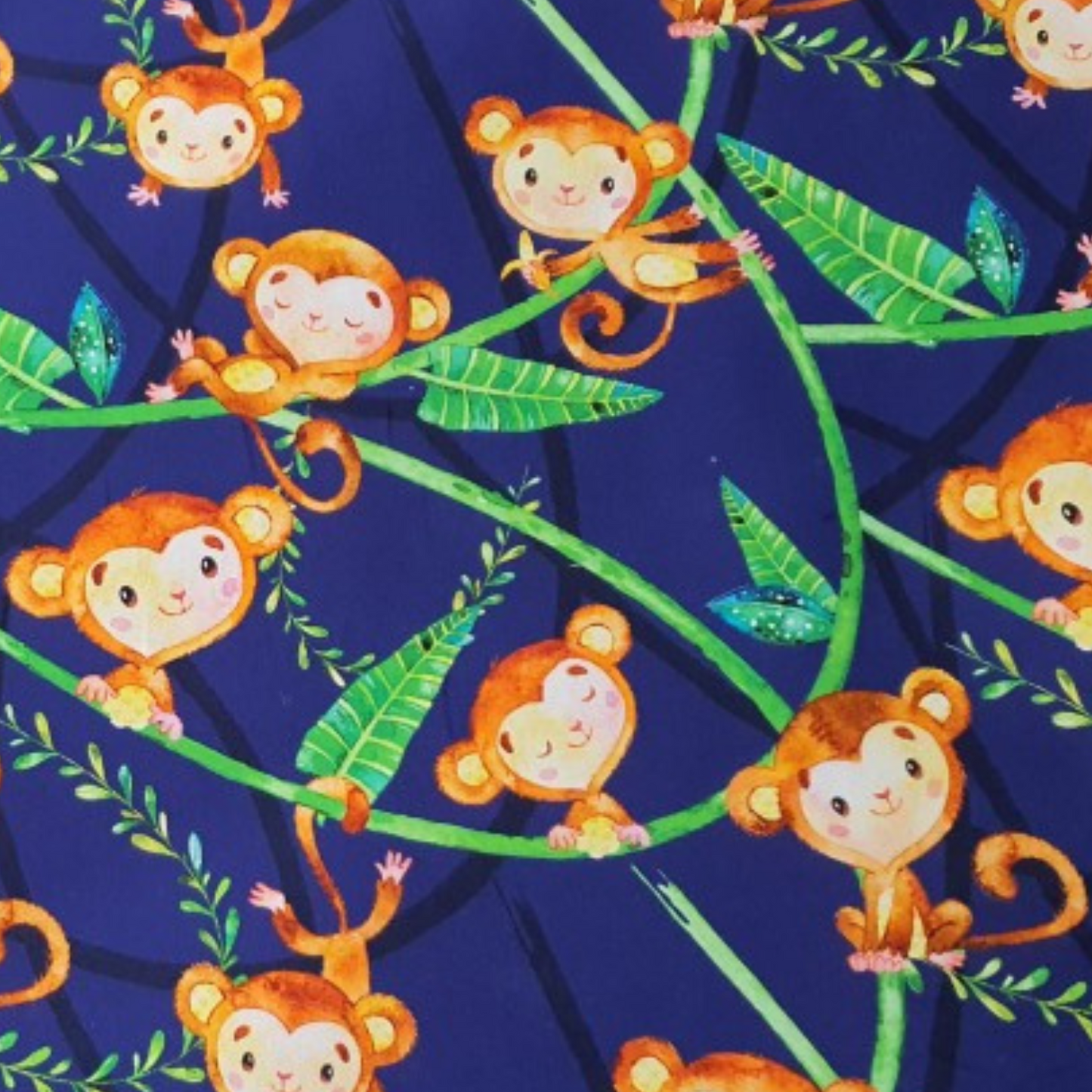 Coupon 50x50cm - Tissu coton Motif animaux