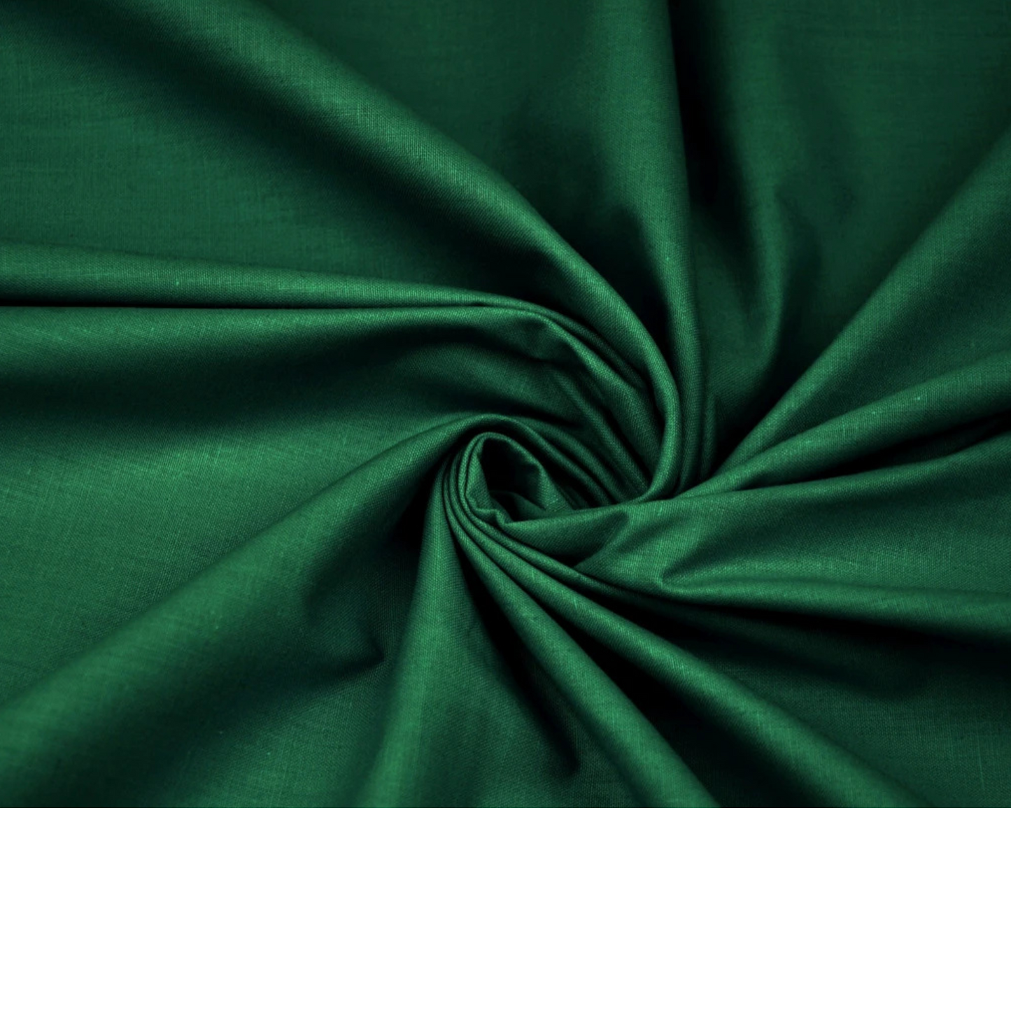 Coupon 50x50cm - Tissu coton vert uni