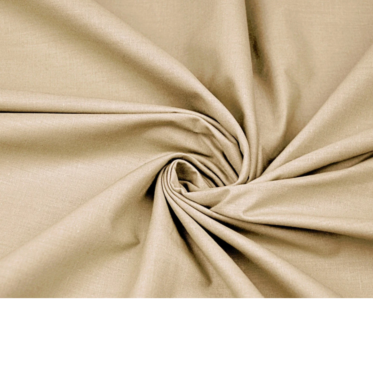 Coupon 50x50cm - Tissu coton cacao uni