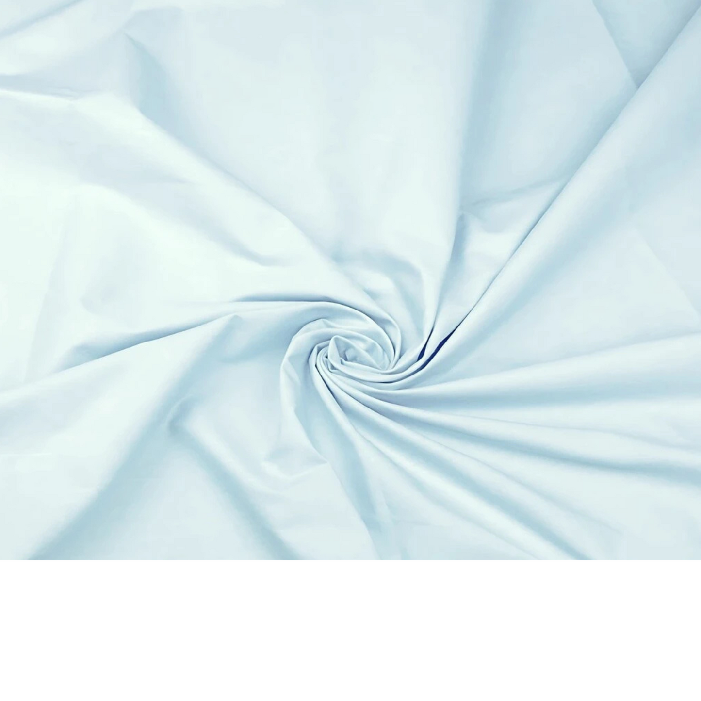 Coupon 50x50cm - Tissu coton bleu clair uni