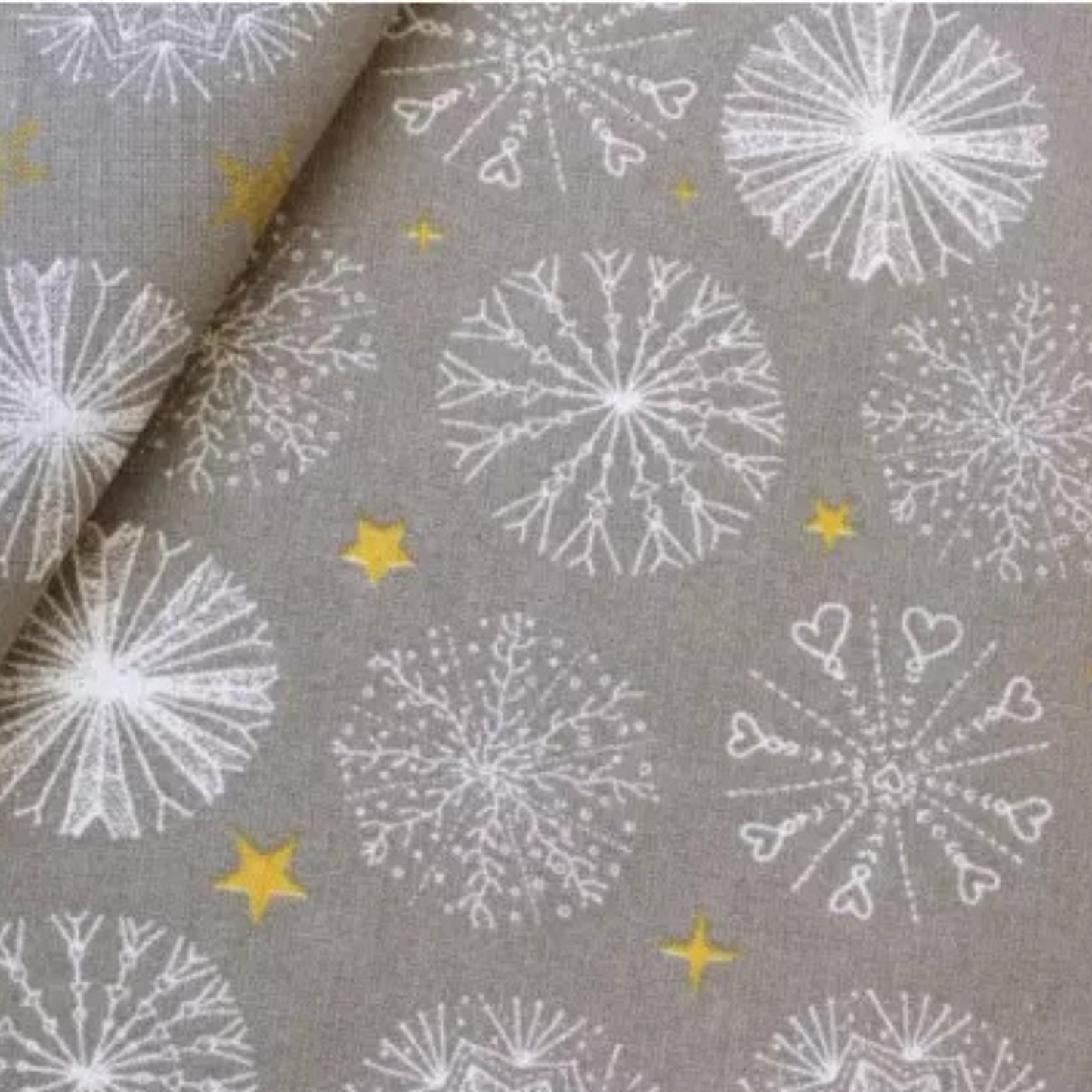 Coupon 45x45cm - Tissu coton Motif Noël
