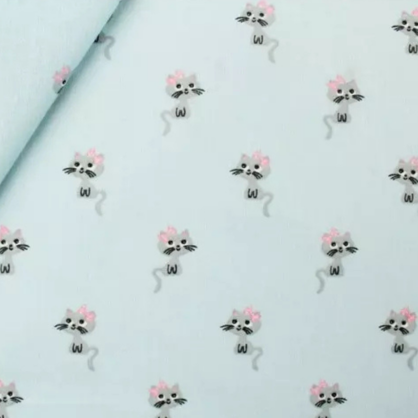 Coupon 45x45cm - Tissu coton Motif chats