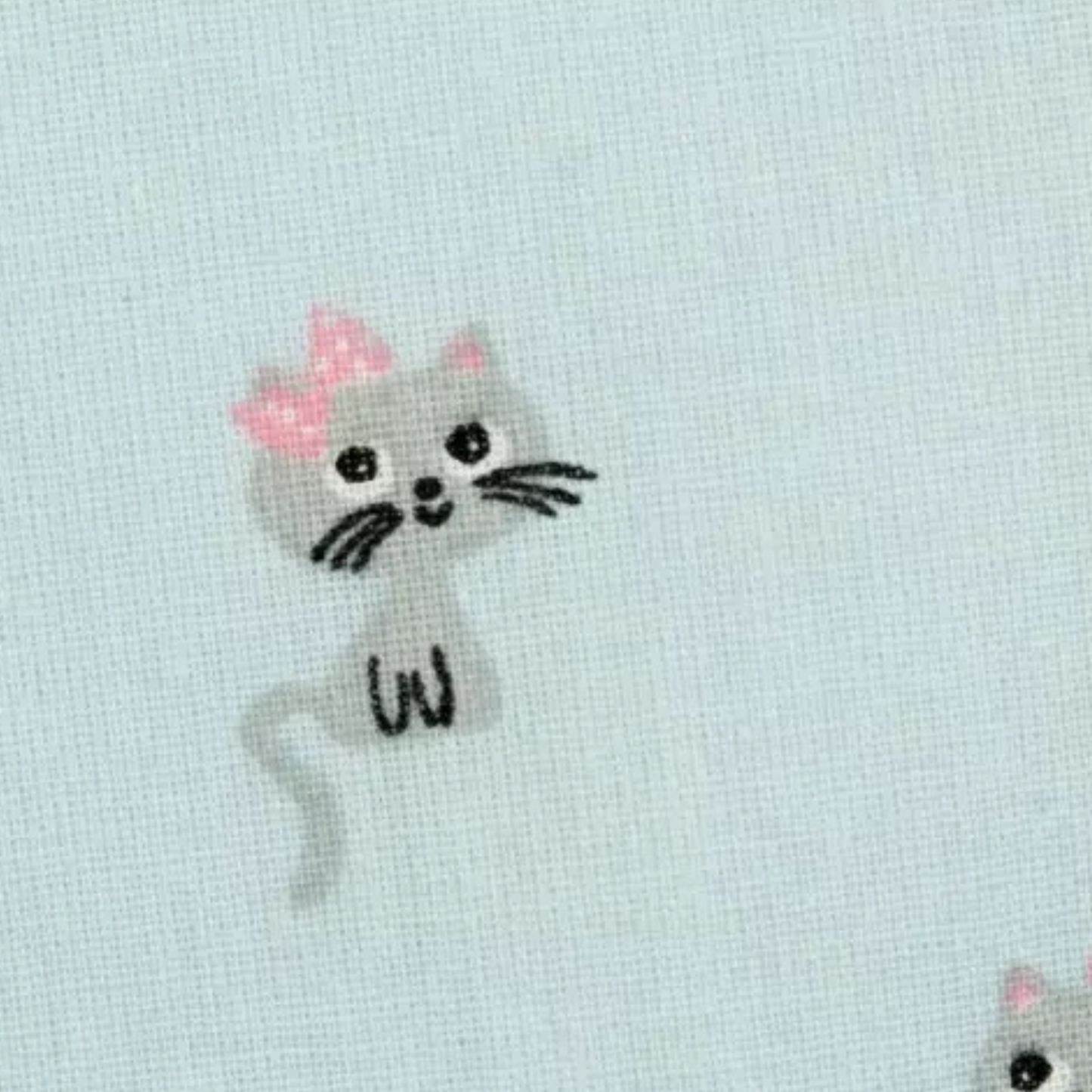 Coupon 45x45cm - Tissu coton Motif chats