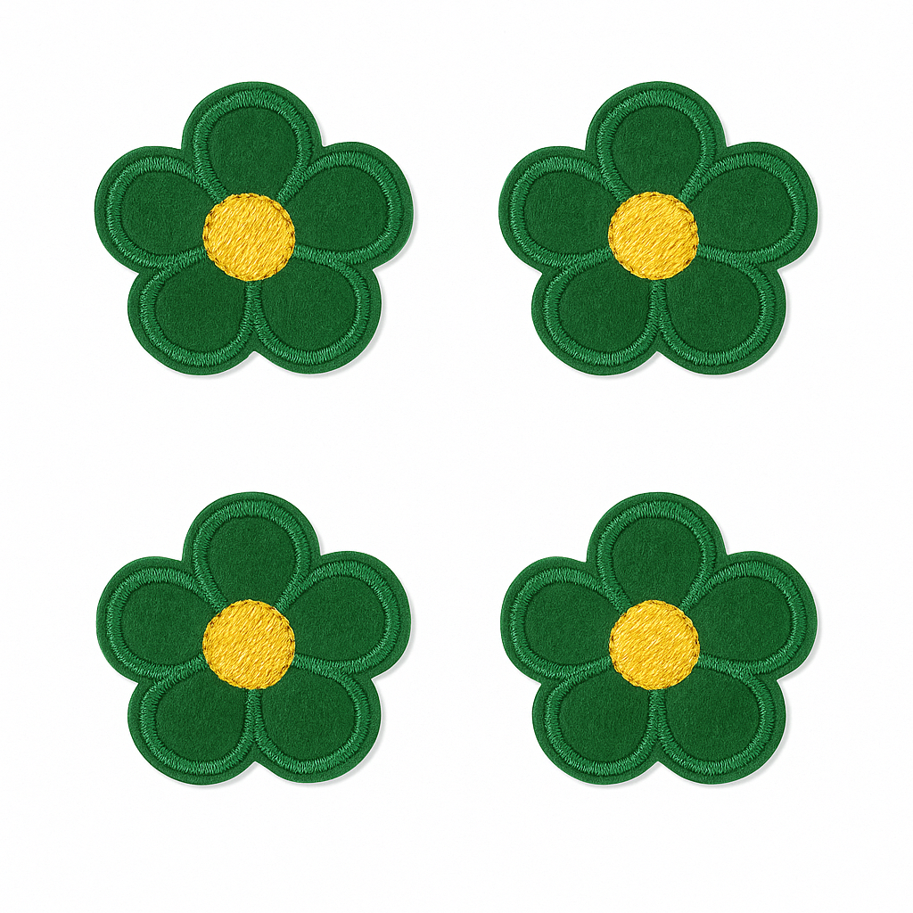 Lot de 4 Patch écusson thermocollant