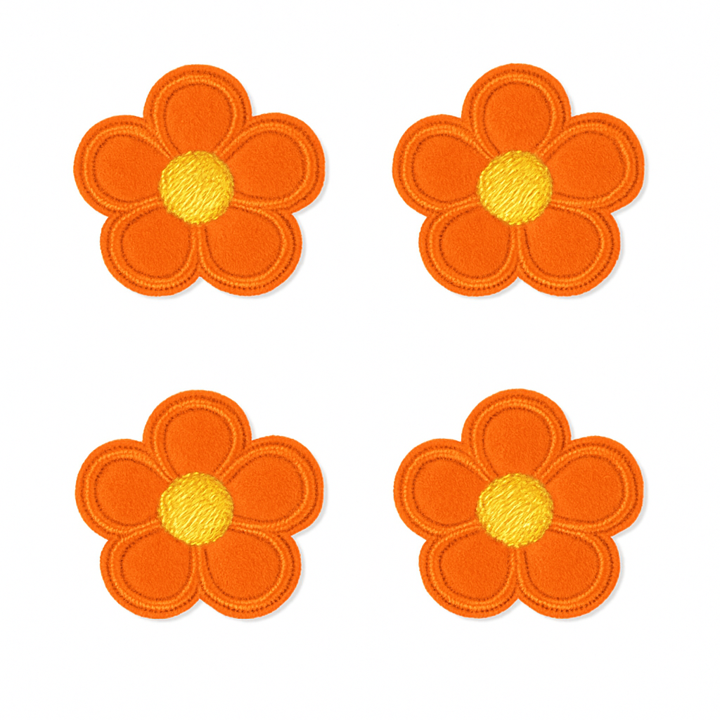 Lot de 4 Patch écusson thermocollant