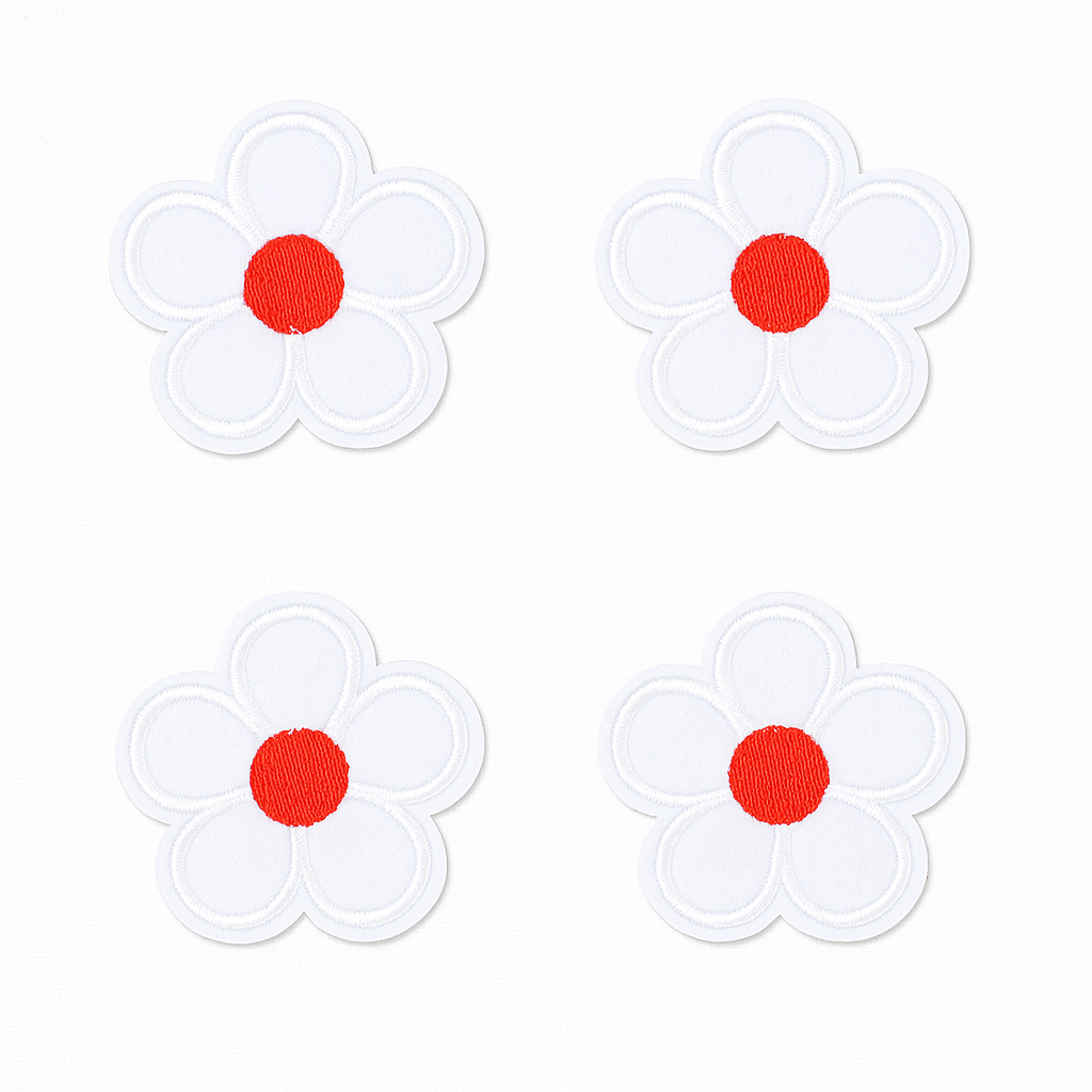Lot de 4 Patch écusson thermocollant