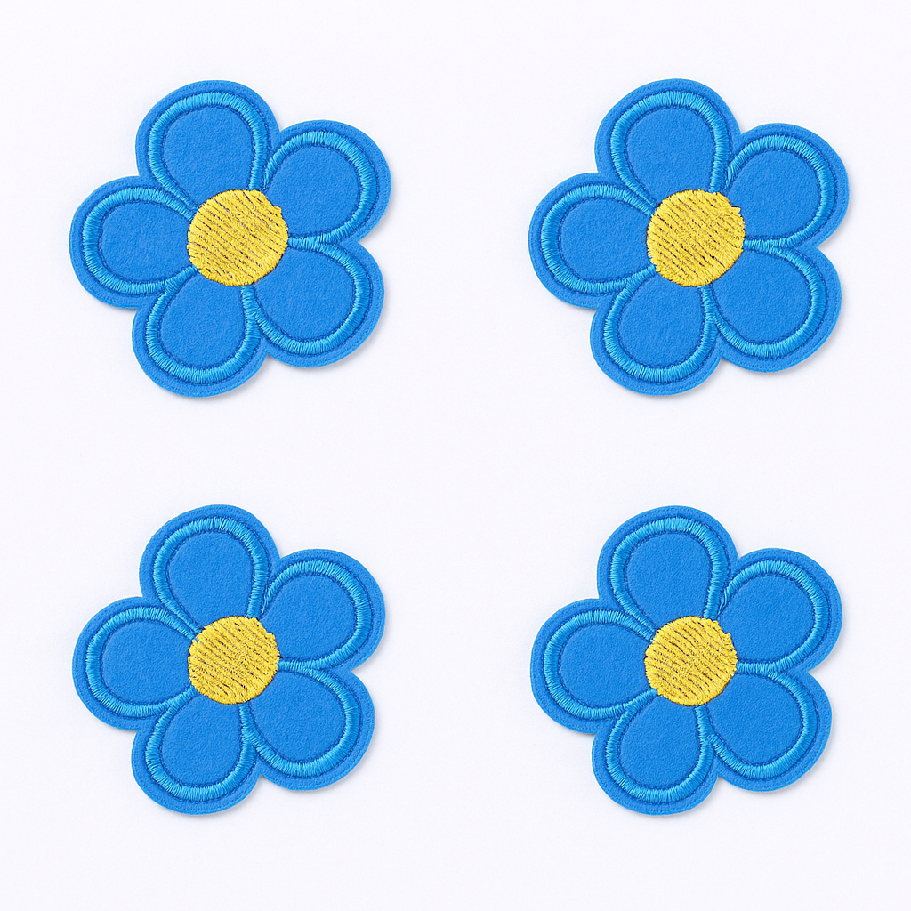 Lot de 4 Patch écusson thermocollant