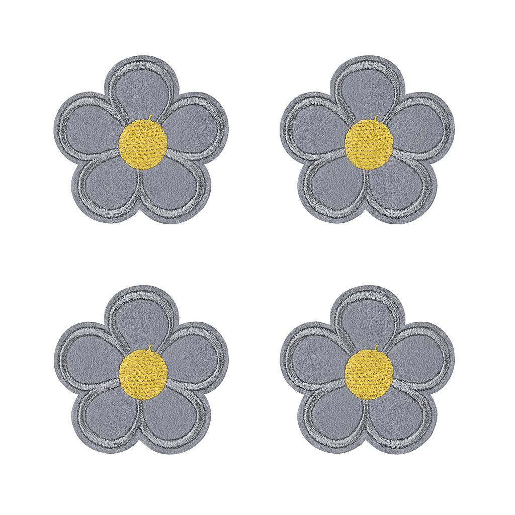 Lot de 4 Patch écusson thermocollant