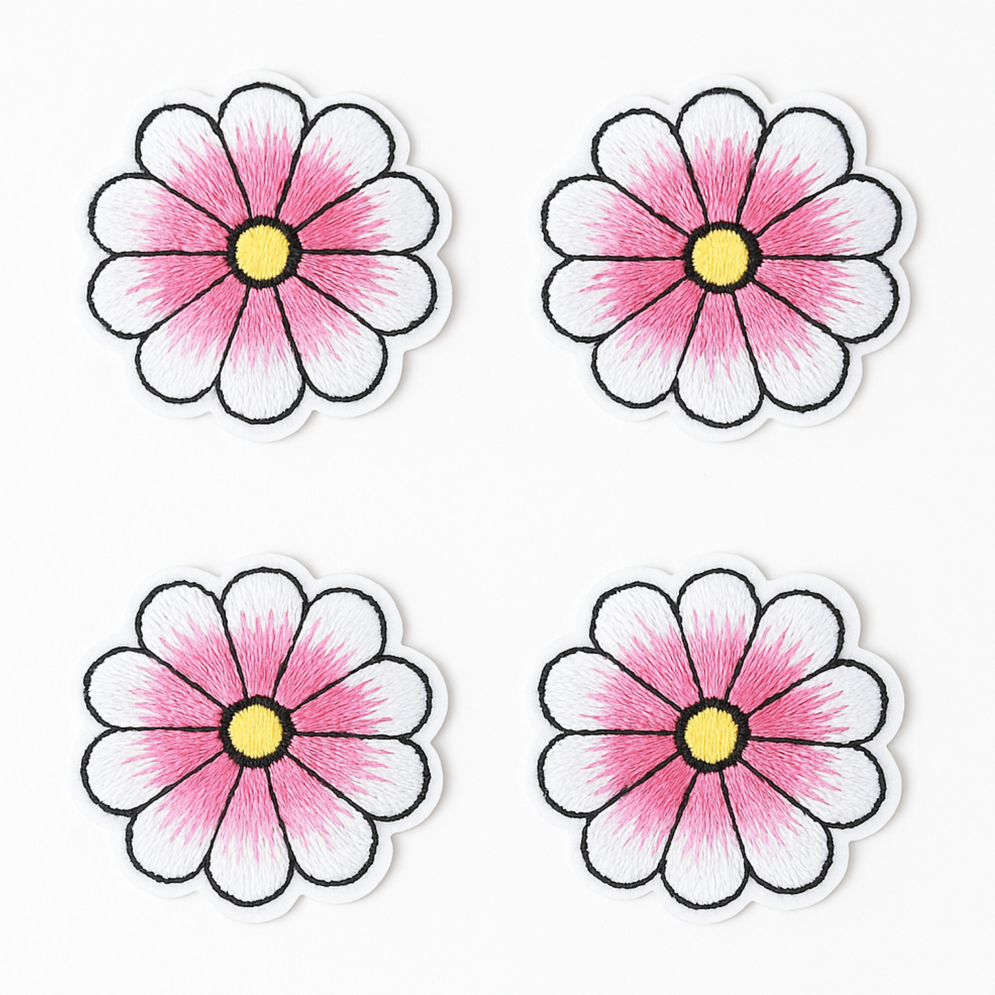 Lot de 4 Patch écusson thermocollant