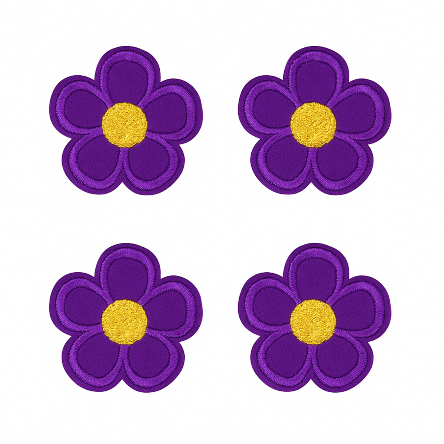 Lot de 4 Patch écusson thermocollant