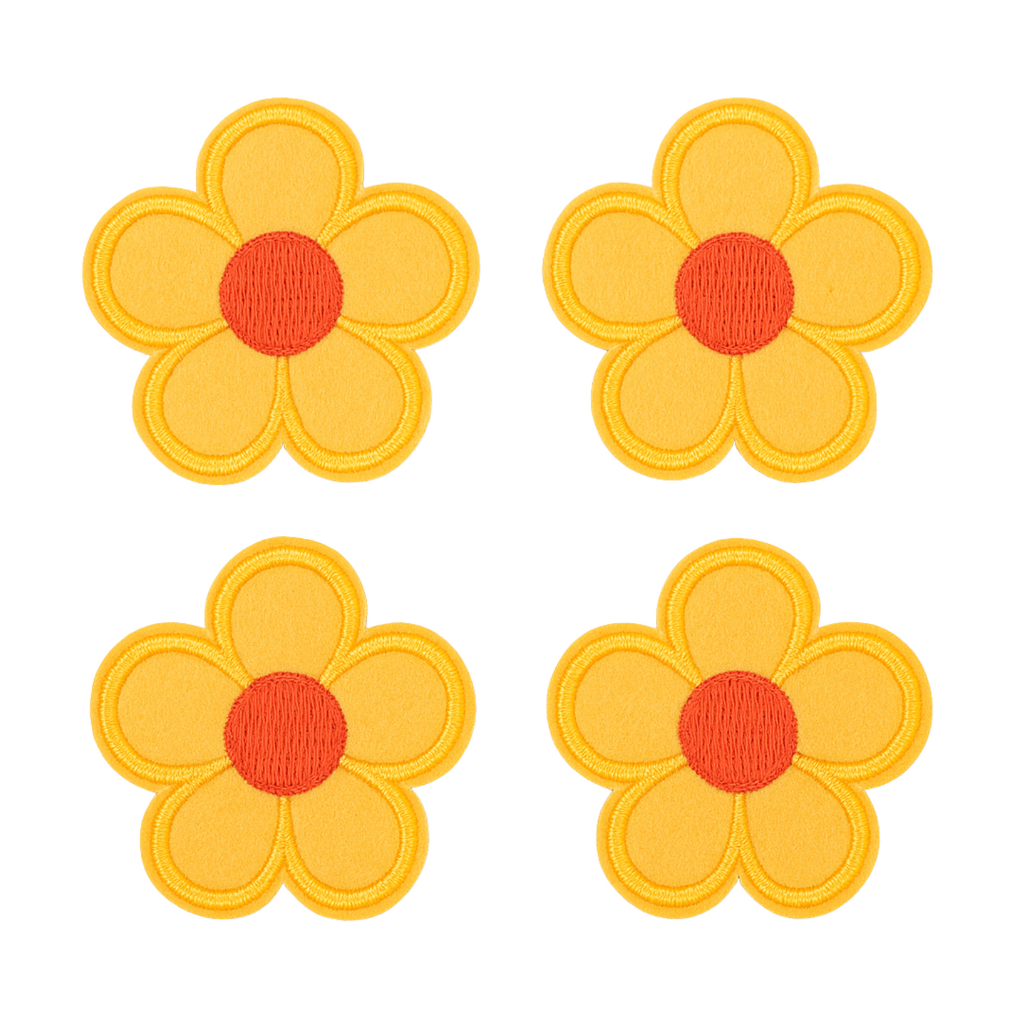 Lot de 4 Patch écusson thermocollant