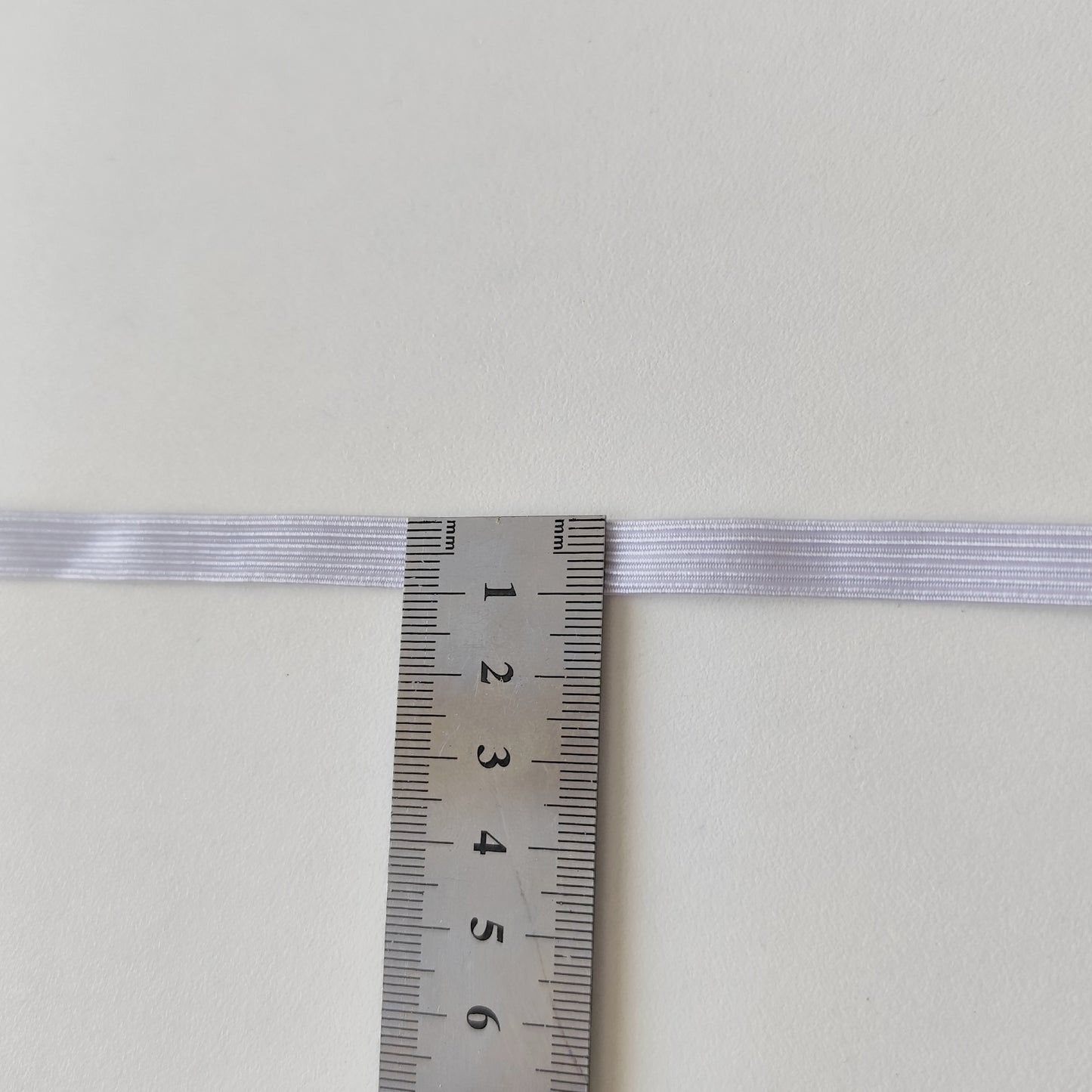 3 Mètres d'élastique plat blanc de 10mm