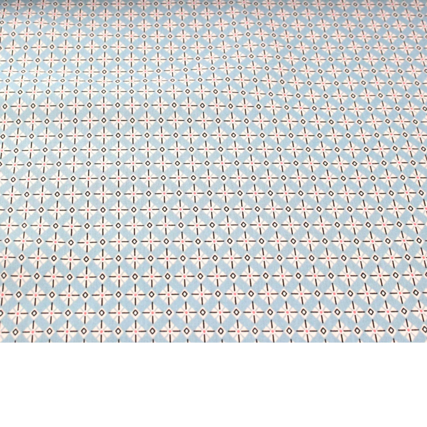 Coupon 45x45cm - Tissu coton Motifs géométriques