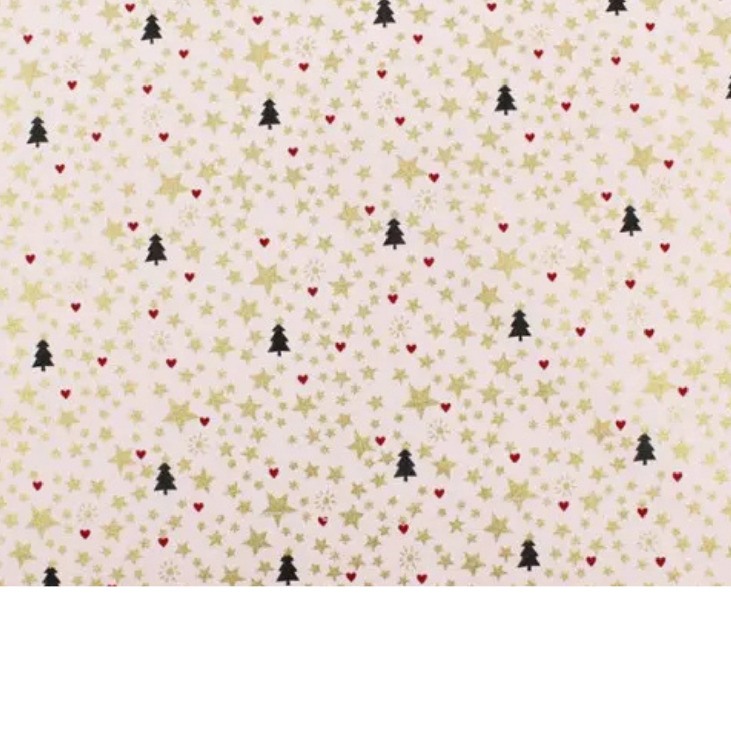Coupon 45x45cm - Tissu coton Motif Noël
