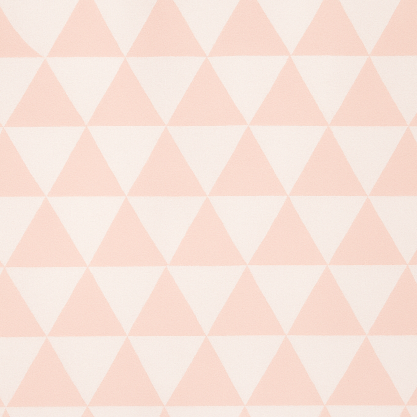 Coupon 45x45cm - Tissu coton Motif triangles corail