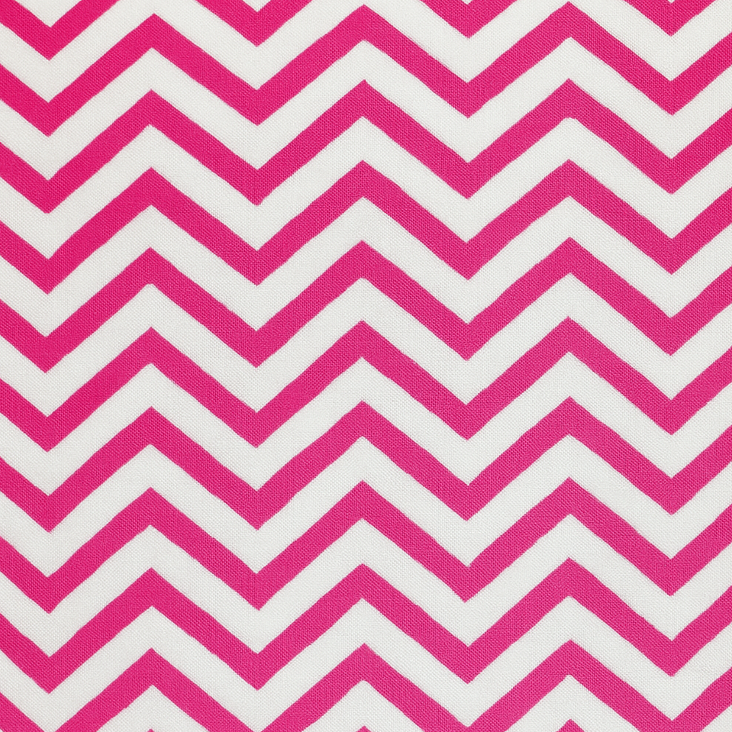 Coupon 45x45cm - Tissu coton Motif zigzag fuchsia