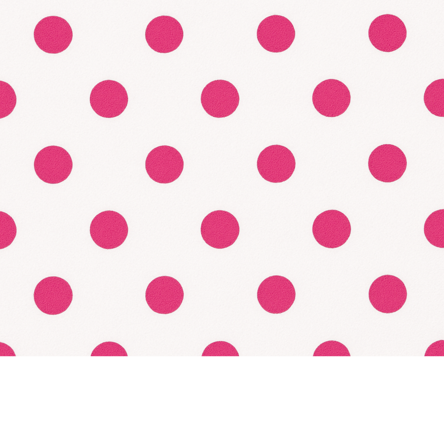 Coupon 45x45cm - Tissu coton Motif pois 25mm fuchsia