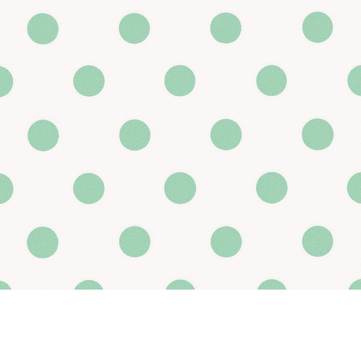 Coupon 45x45cm - Tissu coton Motif pois 25mm menthe