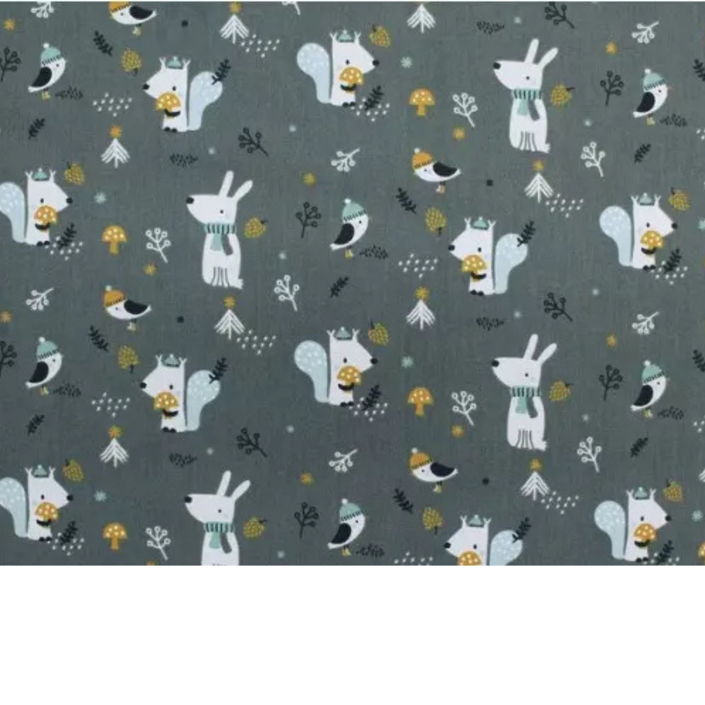 Coupon 50x50cm - Tissu coton Motif animaux