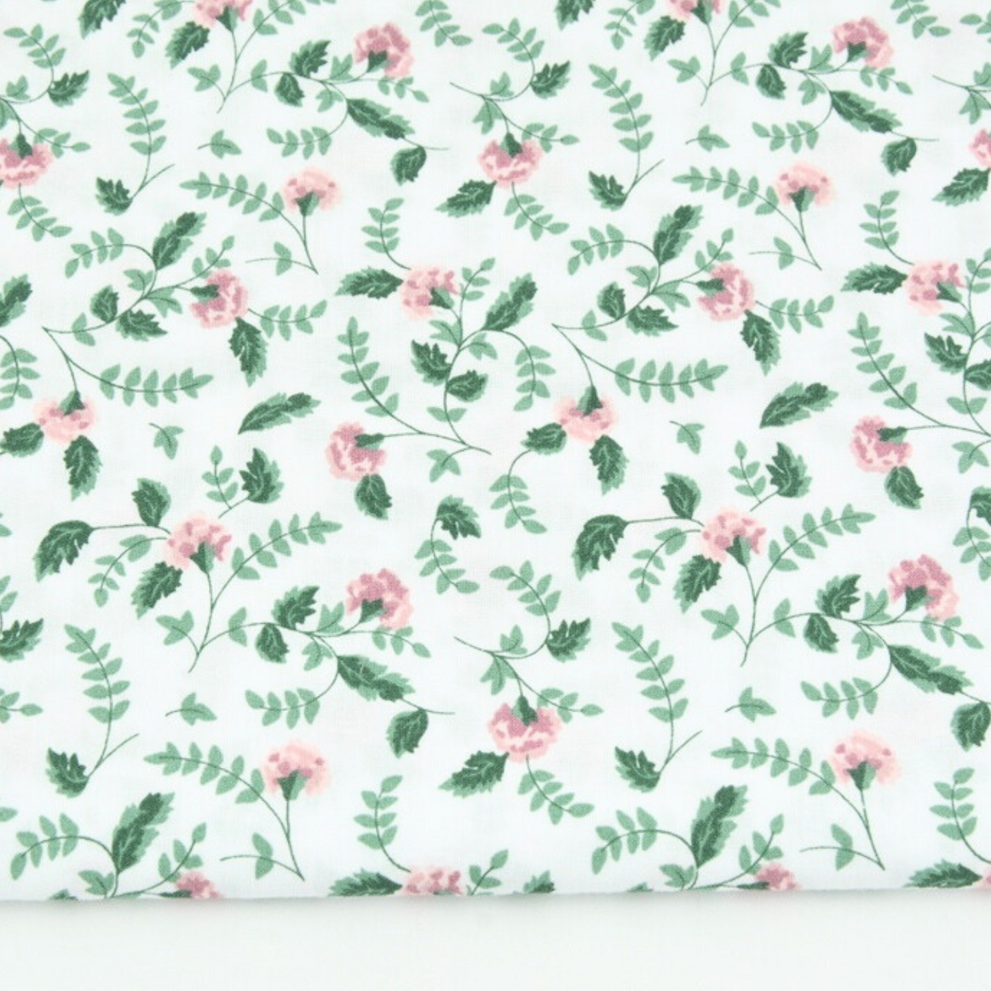 Coupon 45x45cm - Tissu coton Motif fleurs