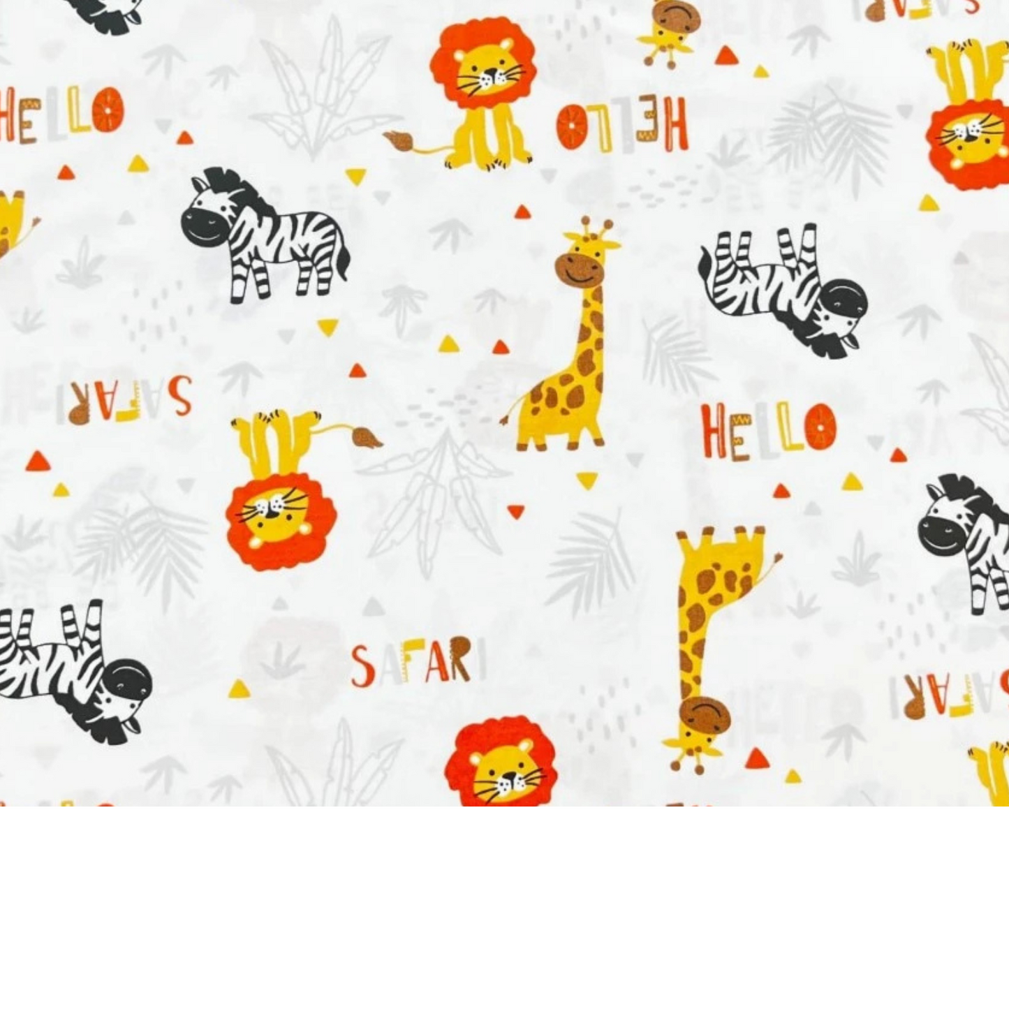 Coupon 50x50cm - Tissu coton Motif animaux