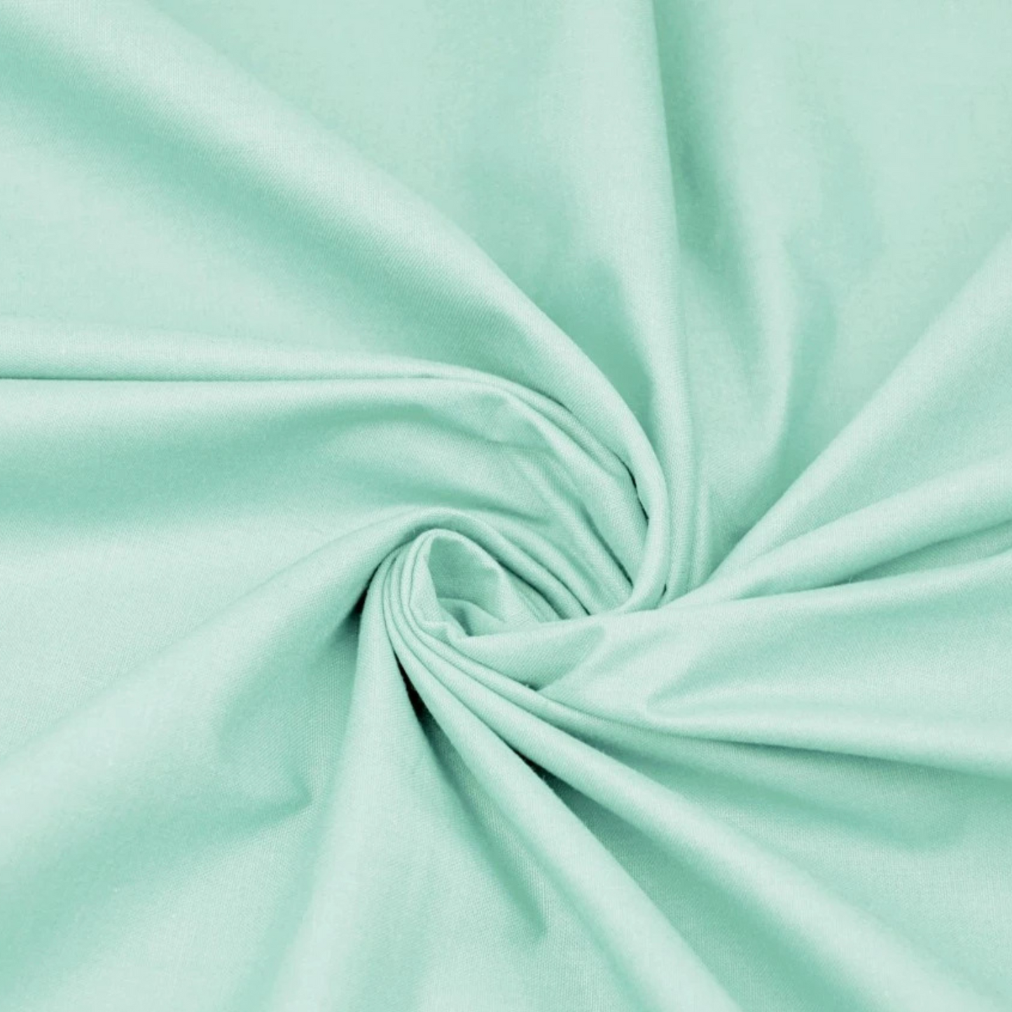 Coupon 50x50cm - Tissu coton menthe uni