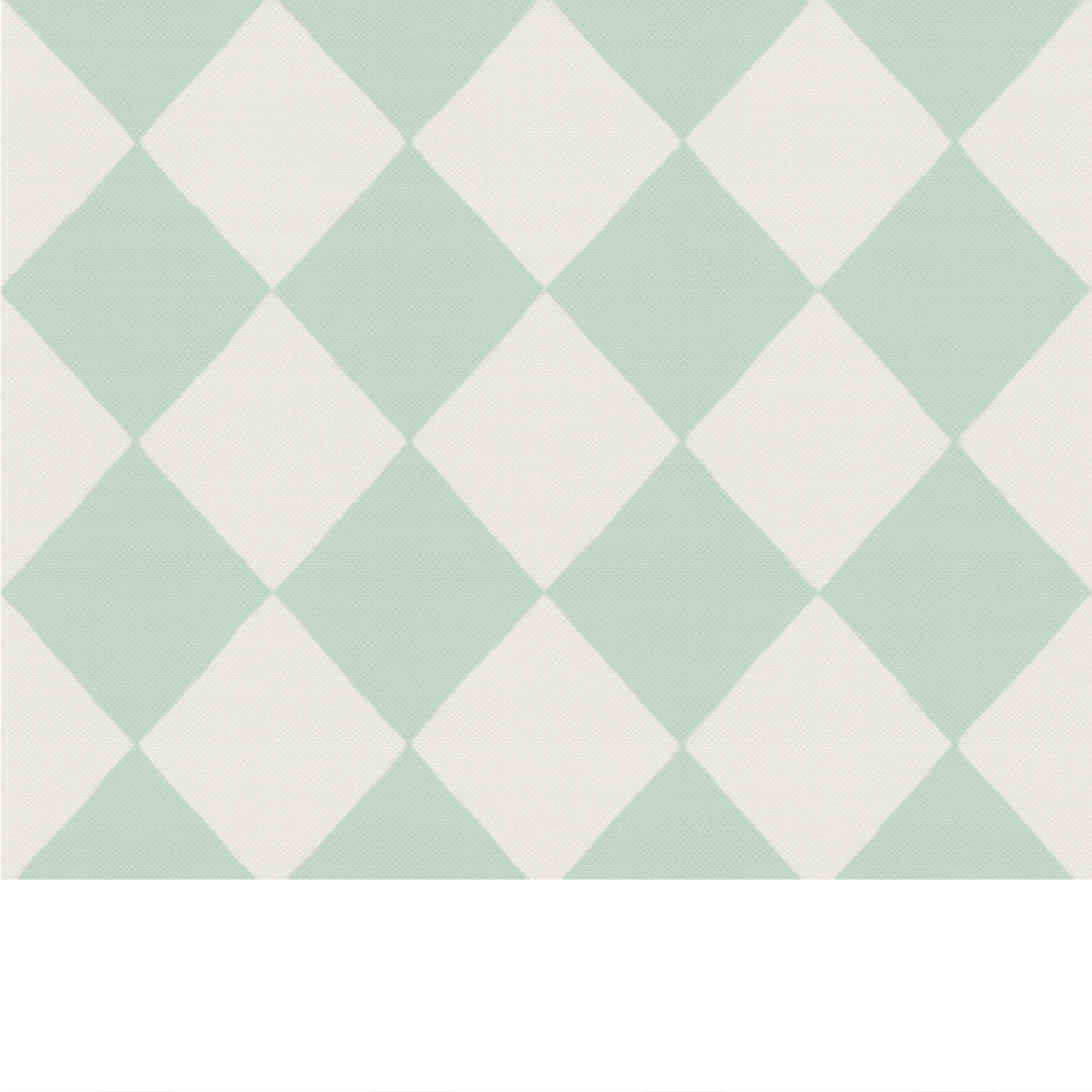 Coupon 45x45cm - Tissu coton Motif géométrique menthe