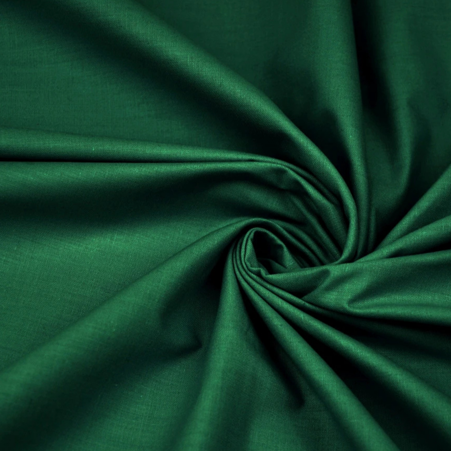 Coupon 50x50cm - Tissu coton vert uni
