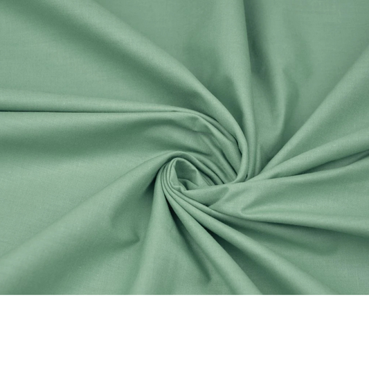 Coupon 50x50cm - Tissu coton sauge uni