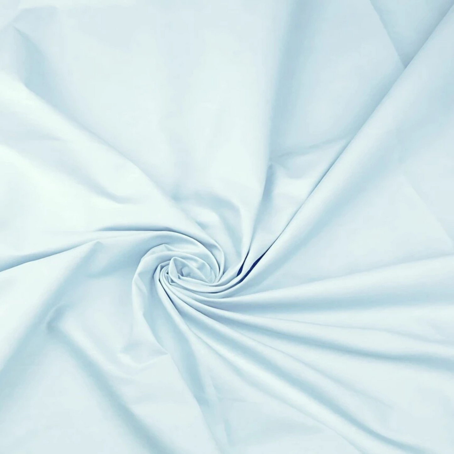 Coupon 50x50cm - Tissu coton bleu clair uni