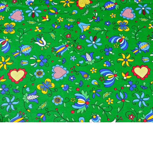 Coupon 50x50cm - Tissu coton Motifs colorés