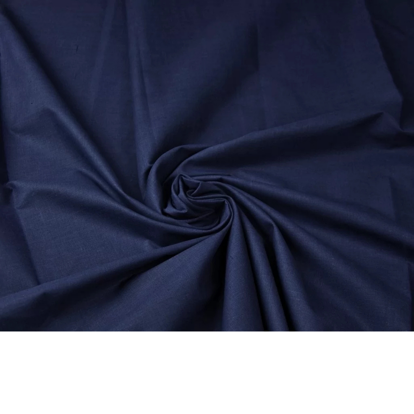 Coupon 50x50cm - Tissu coton bleu marine uni