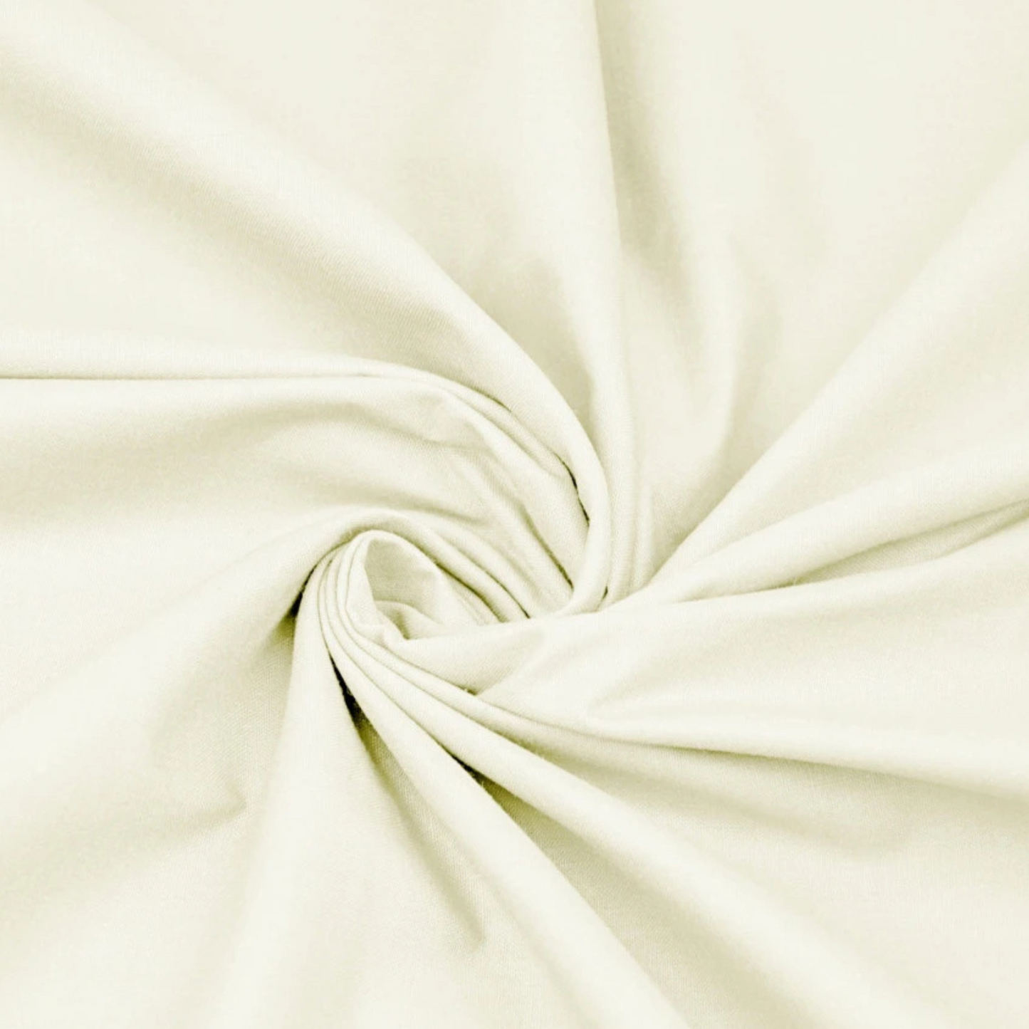 Coupon 50x50cm - Tissu coton écru uni