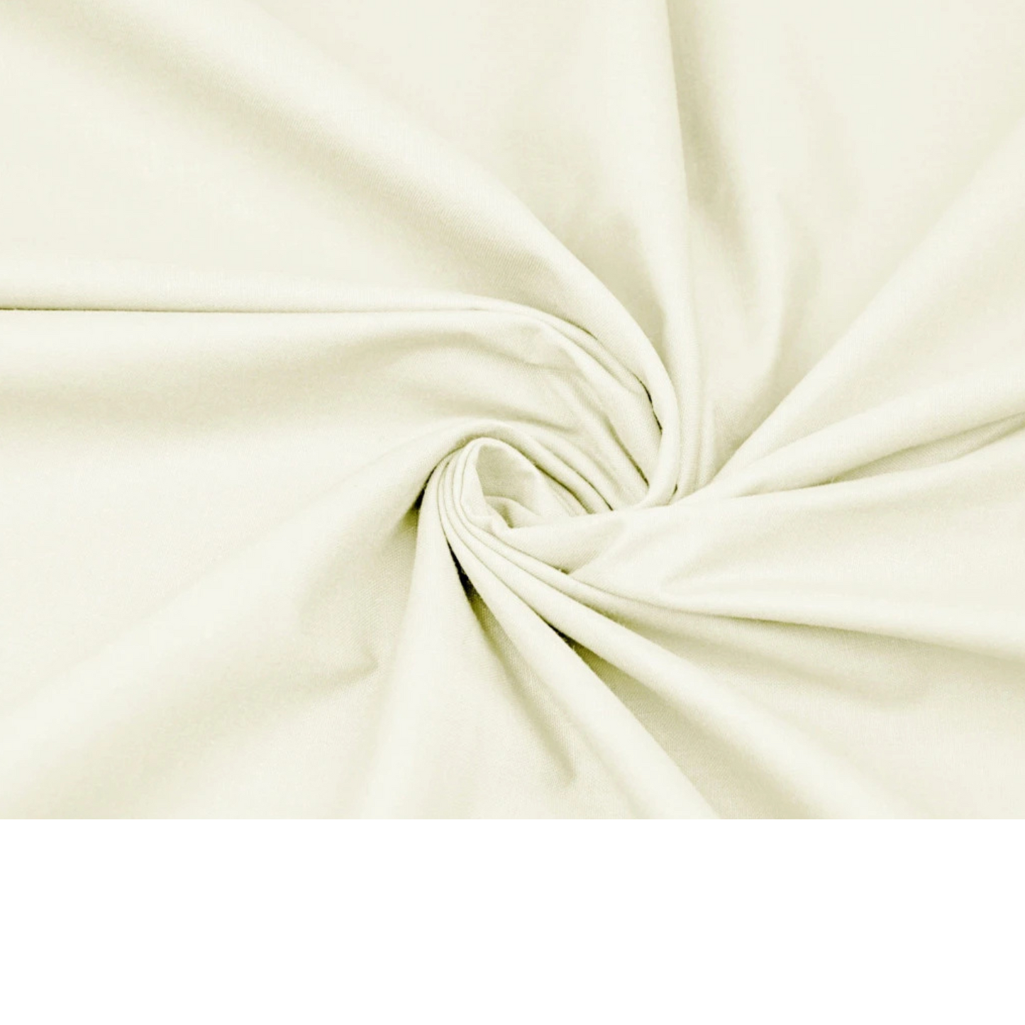 Coupon 50x50cm - Tissu coton écru uni