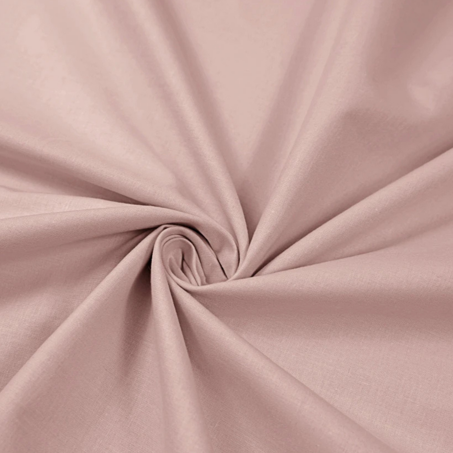 Coupon 50x50cm - Tissu coton vieux rose uni