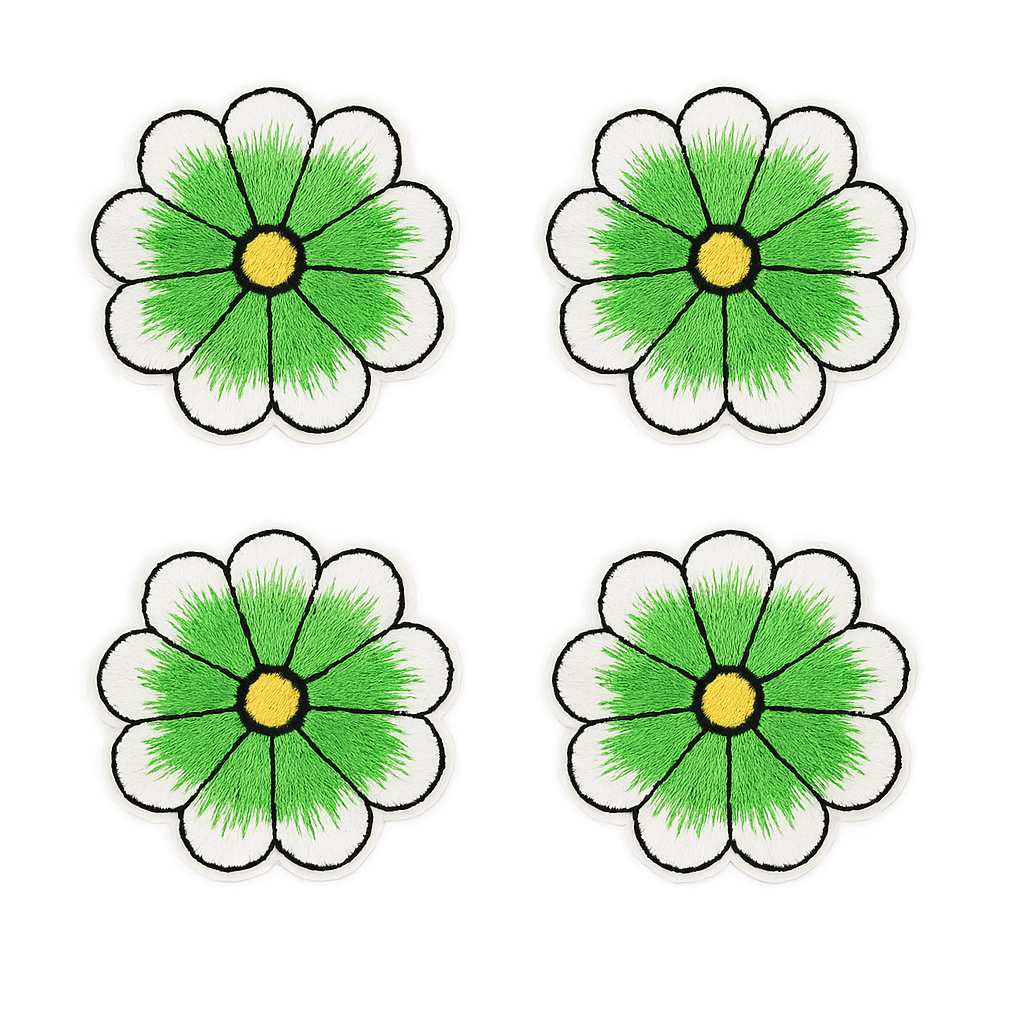 Lot de 4 Patch écusson thermocollant