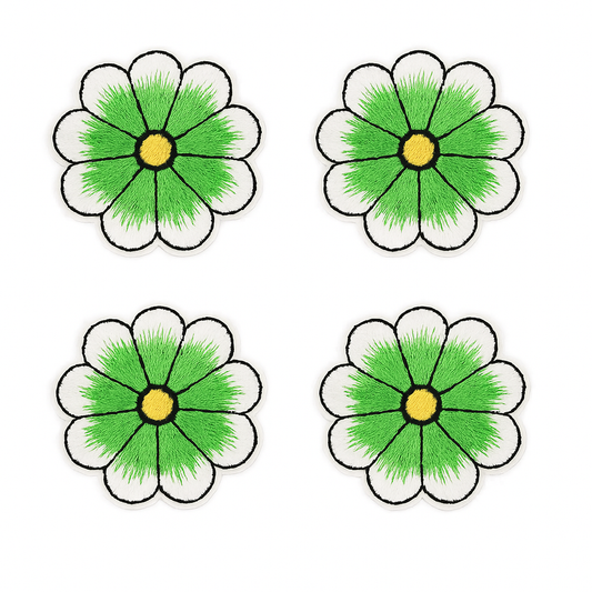 Lot de 4 Patch écusson thermocollant