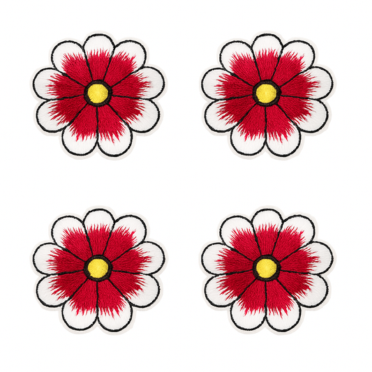 Lot de 4 Patch écusson thermocollant