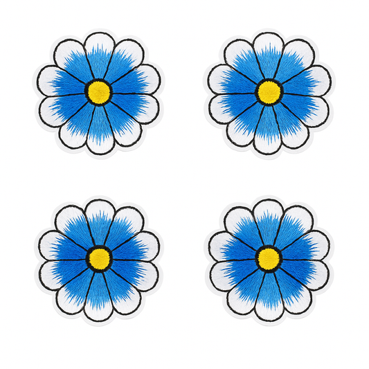 Lot de 4 Patch écusson thermocollant
