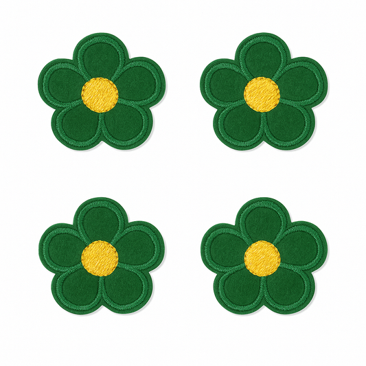 Lot de 4 Patch écusson thermocollant
