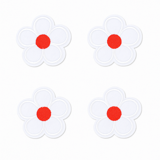Lot de 4 Patch écusson thermocollant