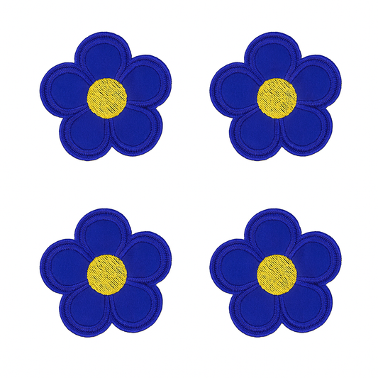Lot de 4 Patch écusson thermocollant
