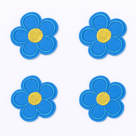 Lot de 4 Patch écusson thermocollant