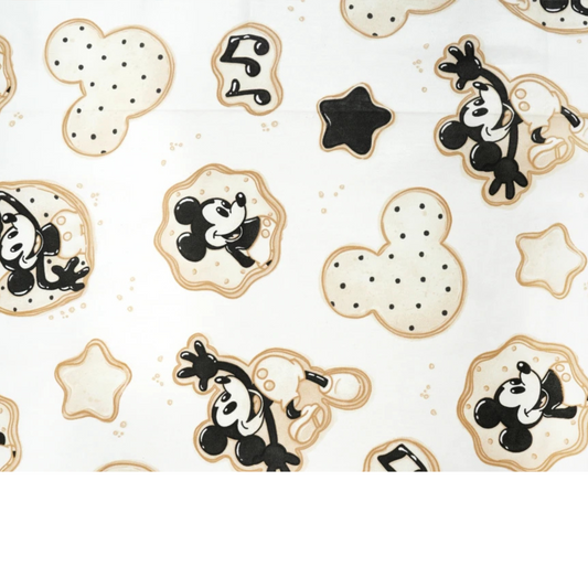 Coupon 50x50cm - Tissu coton Motif mickey