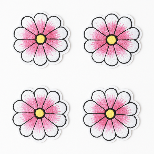 Lot de 4 Patch écusson thermocollant