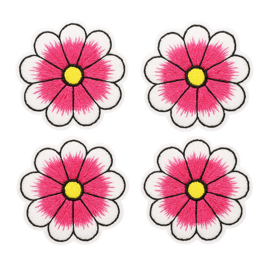 Lot de 4 Patch écusson thermocollant