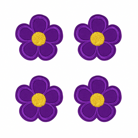 Lot de 4 Patch écusson thermocollant