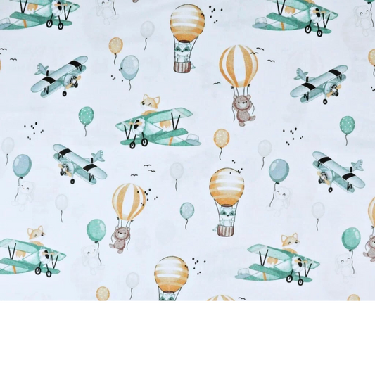 Coupon 50x50cm - Tissu coton Motif animaux