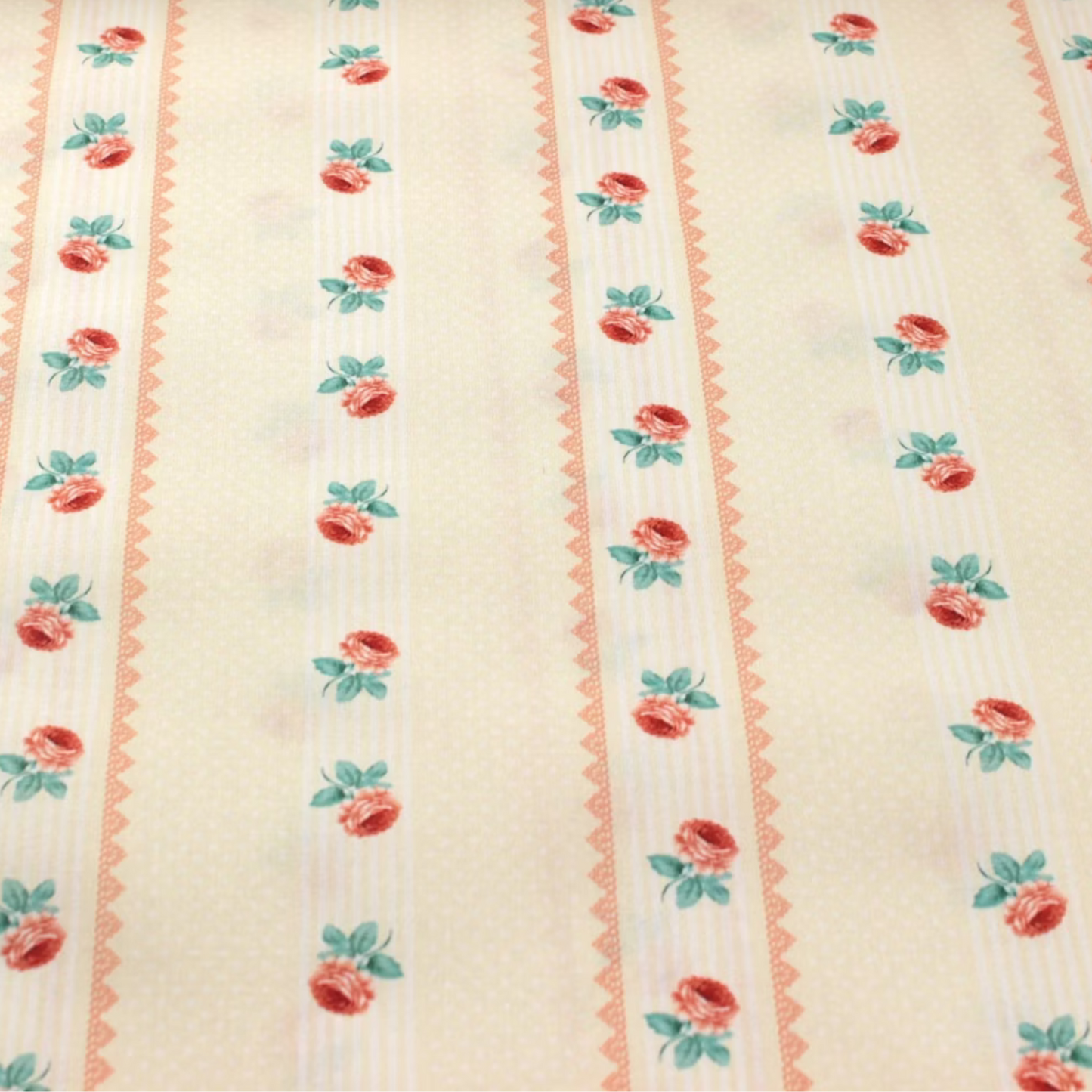 Coupon 45x45cm - Tissu coton Motif fleurs