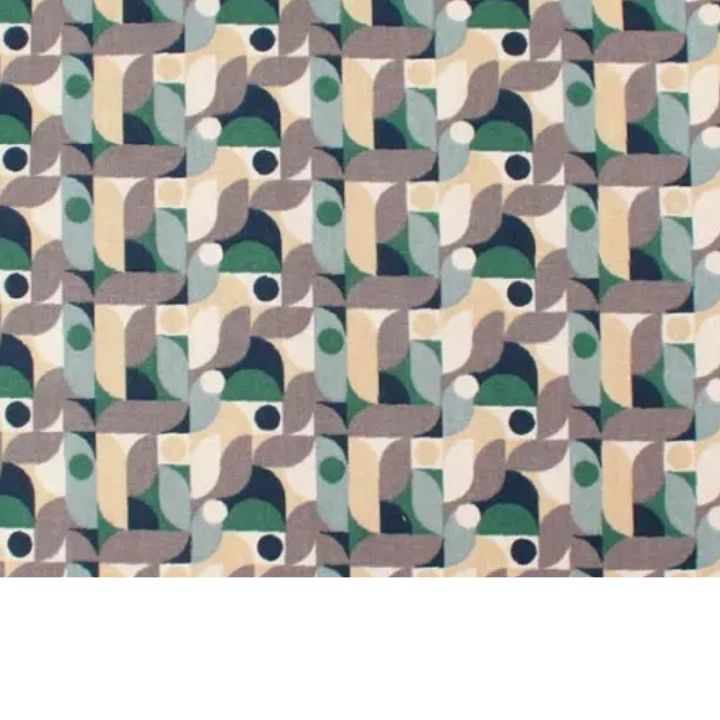Coupon 45x45cm - Tissu coton Motif formes géométriques